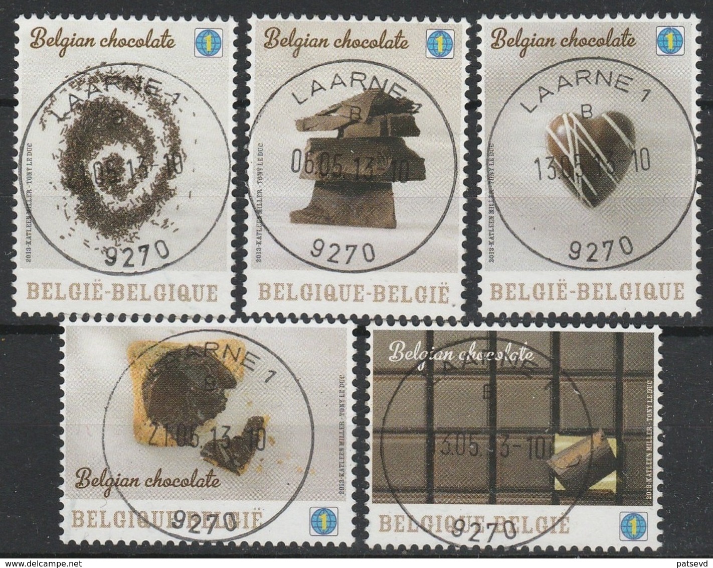 4315/4319 Cocolat Oblit/gestp Centrale - Used Stamps