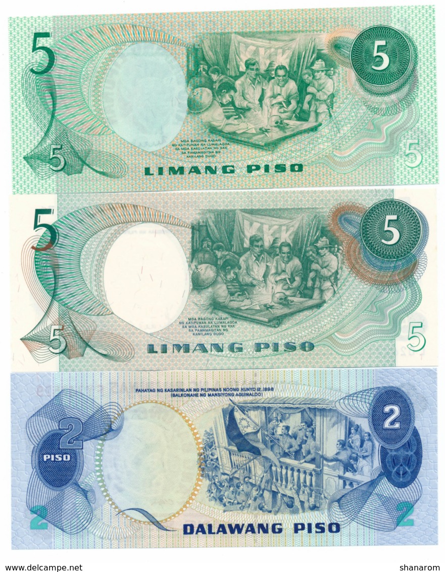 PHILIPPINES // Set of 13 Note // AU/SPL