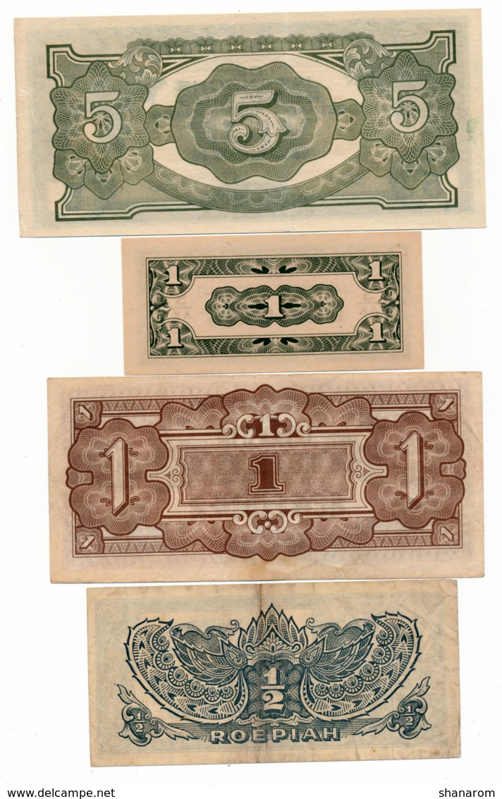 INDES NEERLANDAISES // Set Of Eight Note // XF/SUP - Other - Asia