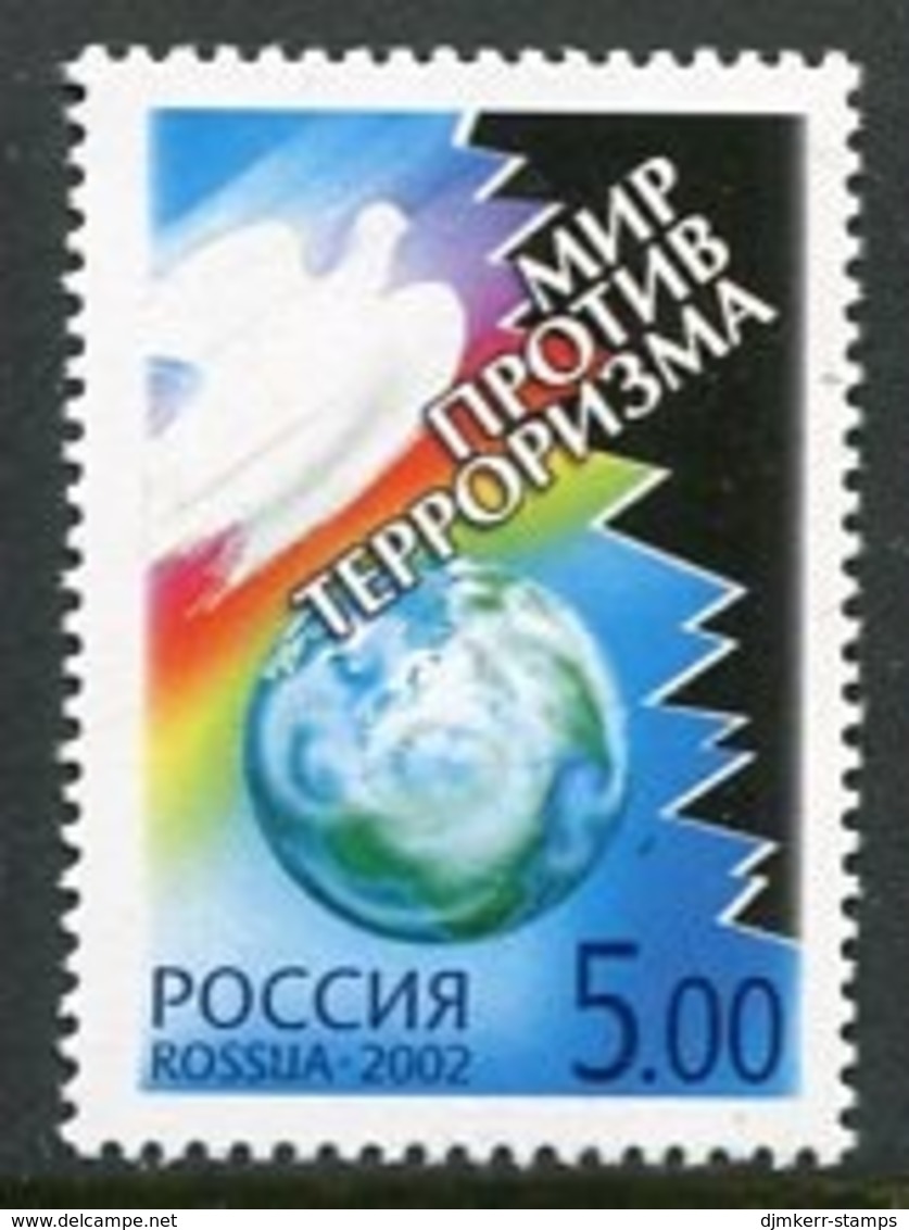 RUSSIA 2002 World Against Terrorism MNH / **.  Michel 959 - Nuevos