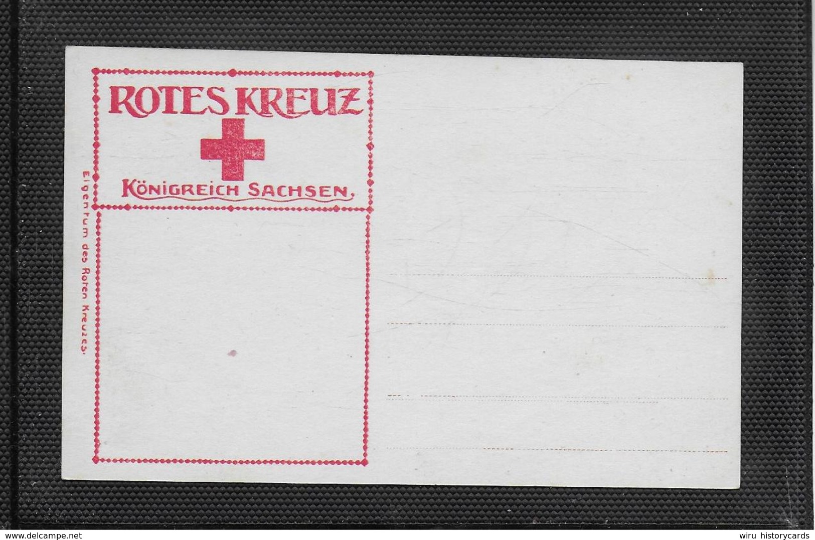 AK 0358  König Friedrich August Von Sachsen Im Kreise Seiner Kinder - Rotes Kreuz-Karte Um 1914 - Familias Reales