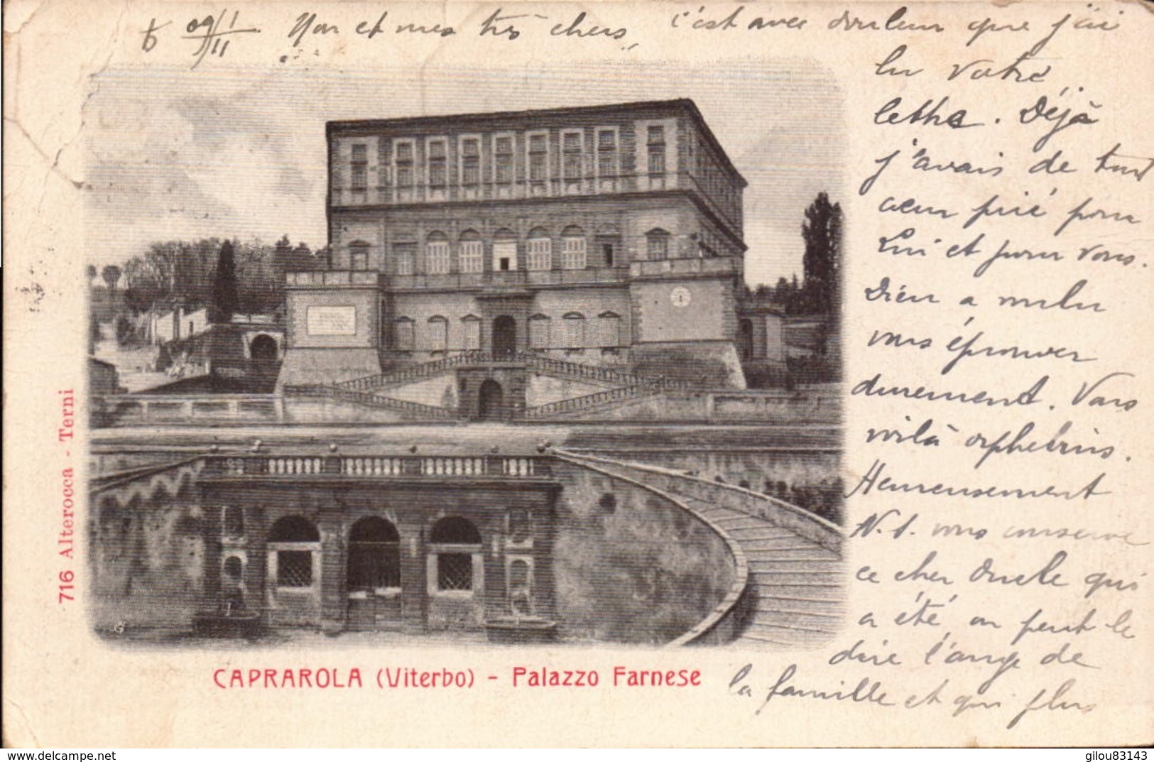 Lazio, Caprarola, Palazzo Farnese        (bon Etat) - Other & Unclassified