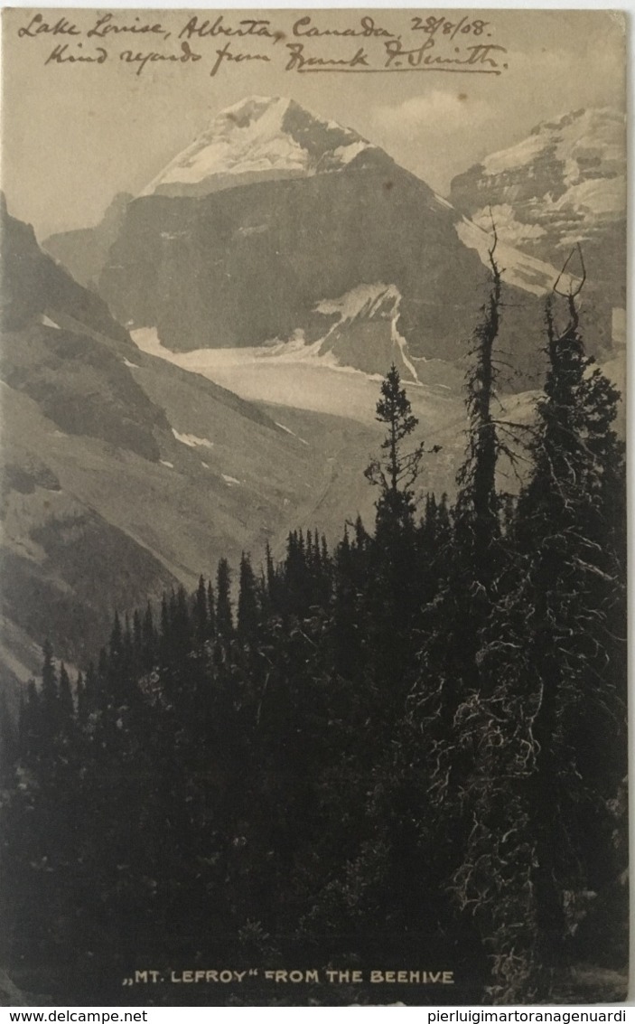 V 10533 Canada Mt Sheol And The Pinnacles - Lac Louise