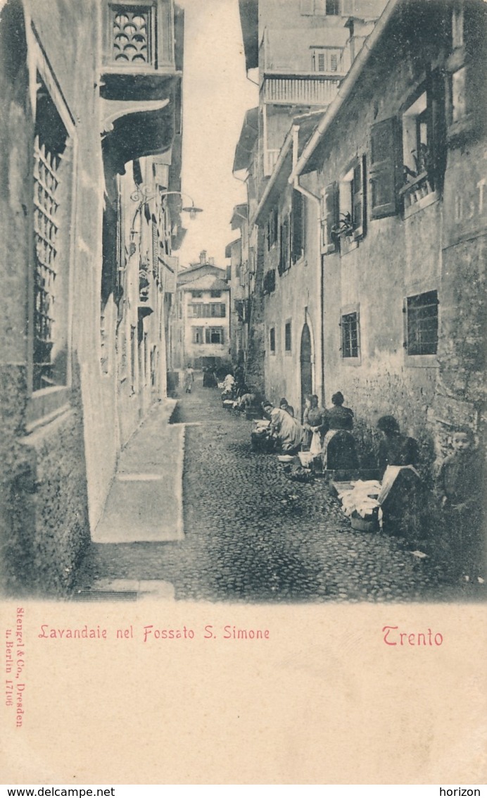 Z.426.  TRENTO - Lavandaie Nel Fossato S. Simone - Ediz. Stengel - Trento