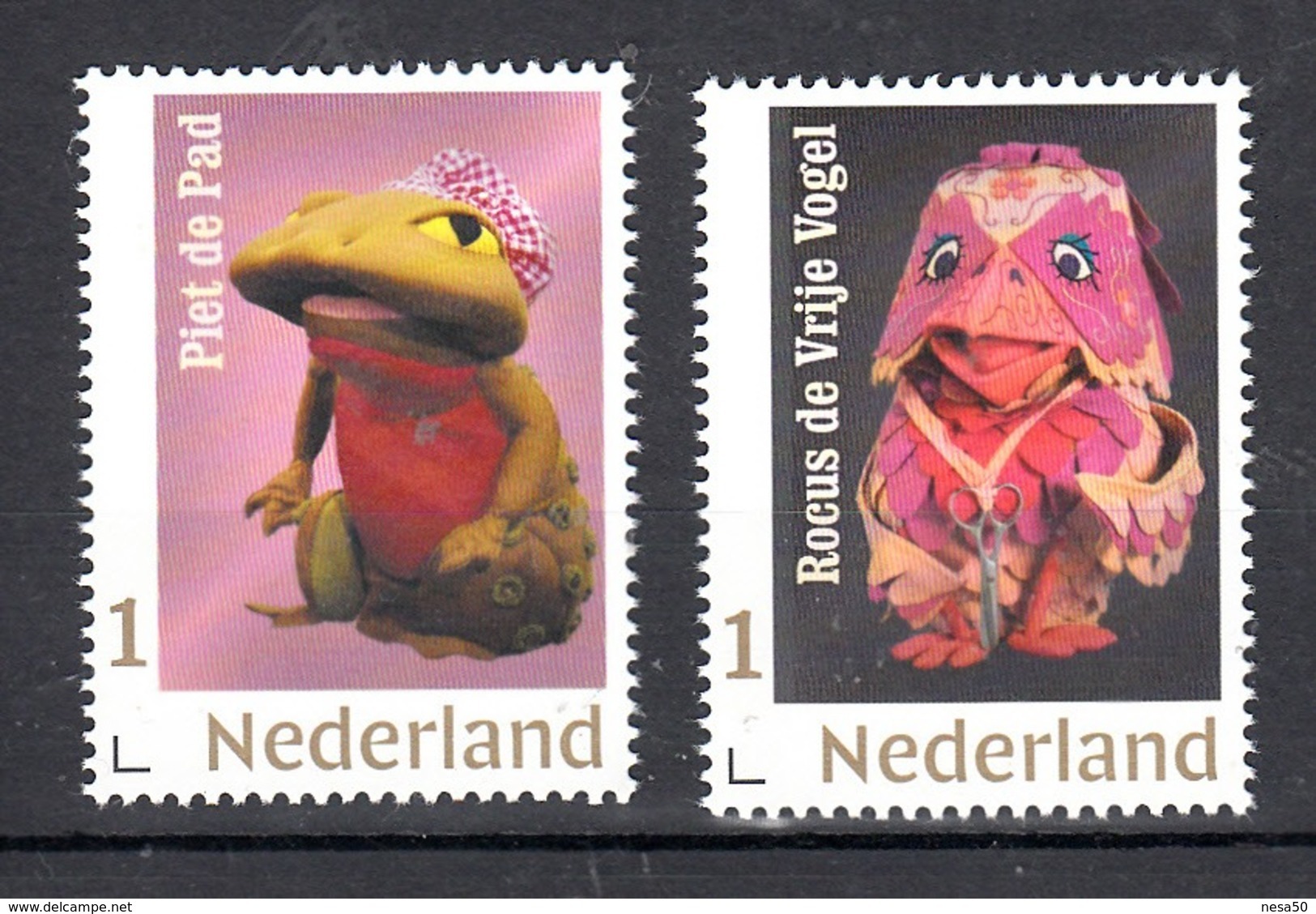 Nederland 2019 Nvph Nr ??. Mi Nr ?? :'Fabeltjeskrant Met Piet De Pad + Rocus De Vrije Vogel - Nuovi