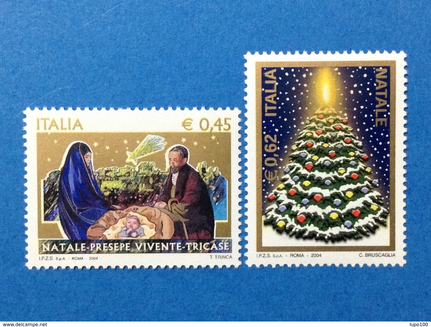 2004 ITALIA FRANCOBOLLI NUOVI STAMPS NEW MNH** NATALE NOEL CHRISTMAS PRESEPE ALBERO - 2001-10:  Nuovi