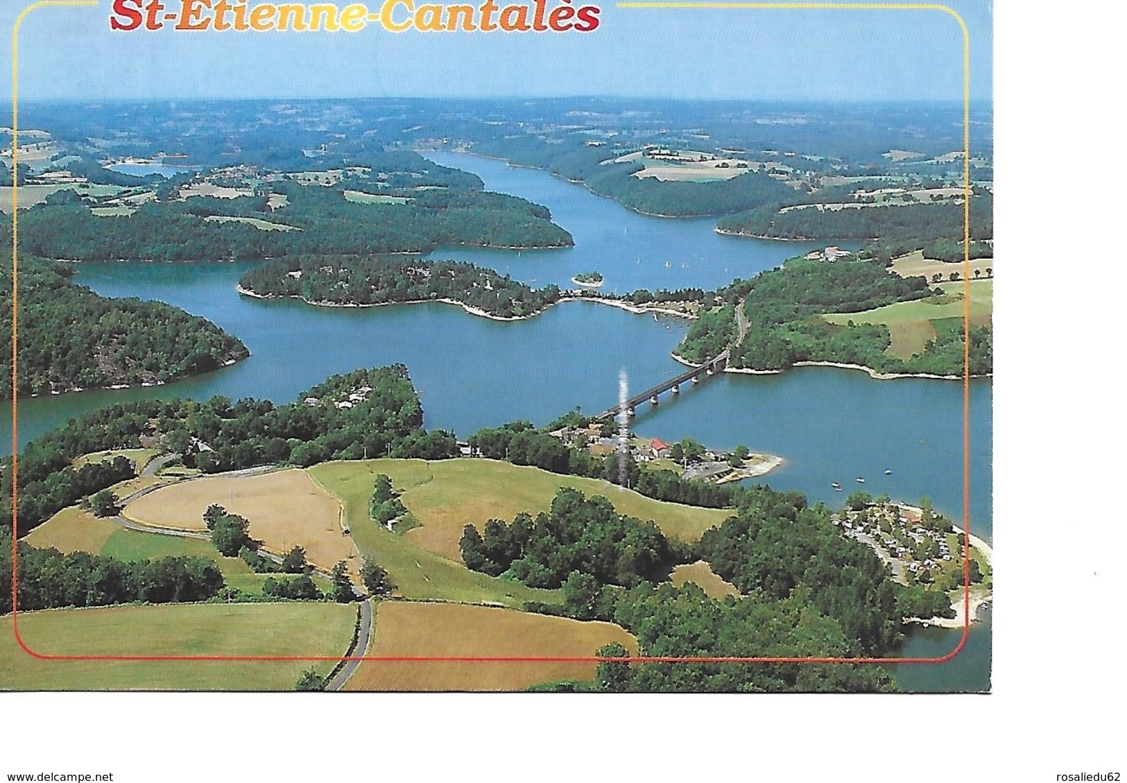 15 SAINT ETIENNE CANTALES Cpm Village Et Camping Du Viaduc De Ribeyres - Autres & Non Classés