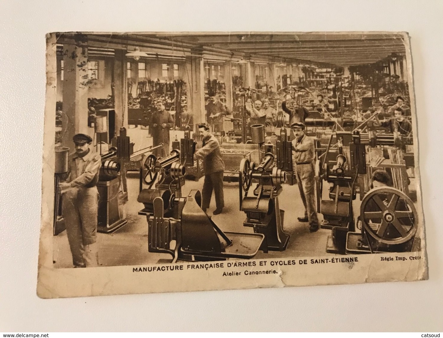 Carte Postale Ancienne  (1937) Manufacture Française D'armes Et Cycles De Saint-Etienne - Saint Etienne