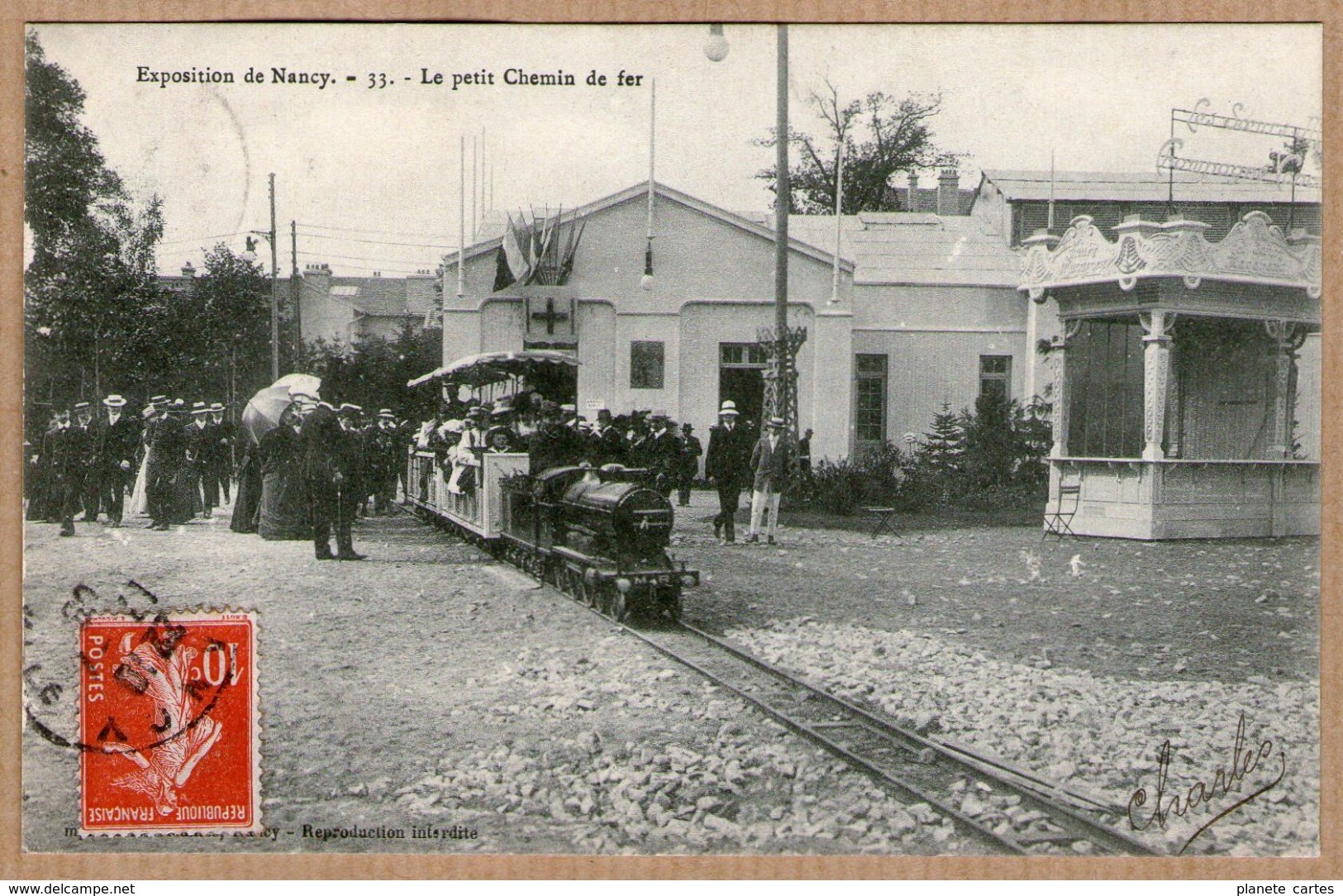 54 / Lot De 10 Cartes : NANCY - Exposition De Nancy En 1909 (toboggan, Guignol, Petit Chemin De Fer, Ferme Lorraine...) - Nancy