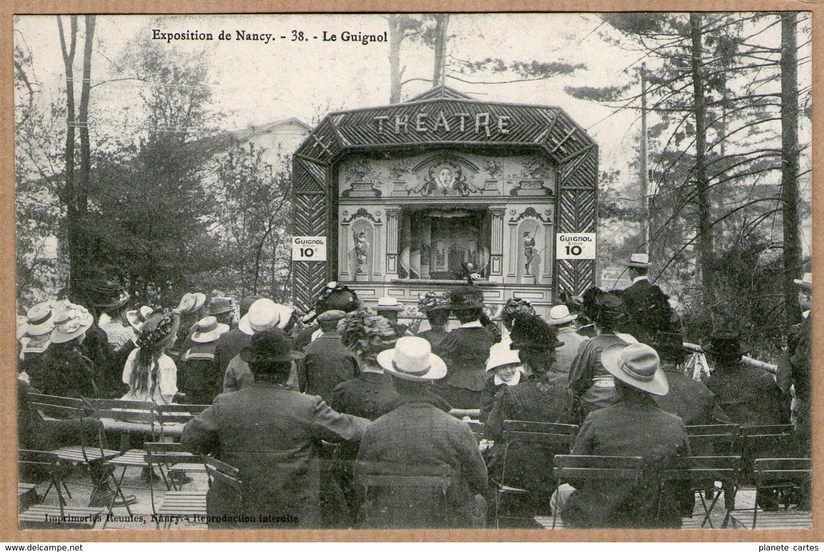 54 / Lot De 10 Cartes : NANCY - Exposition De Nancy En 1909 (toboggan, Guignol, Petit Chemin De Fer, Ferme Lorraine...) - Nancy