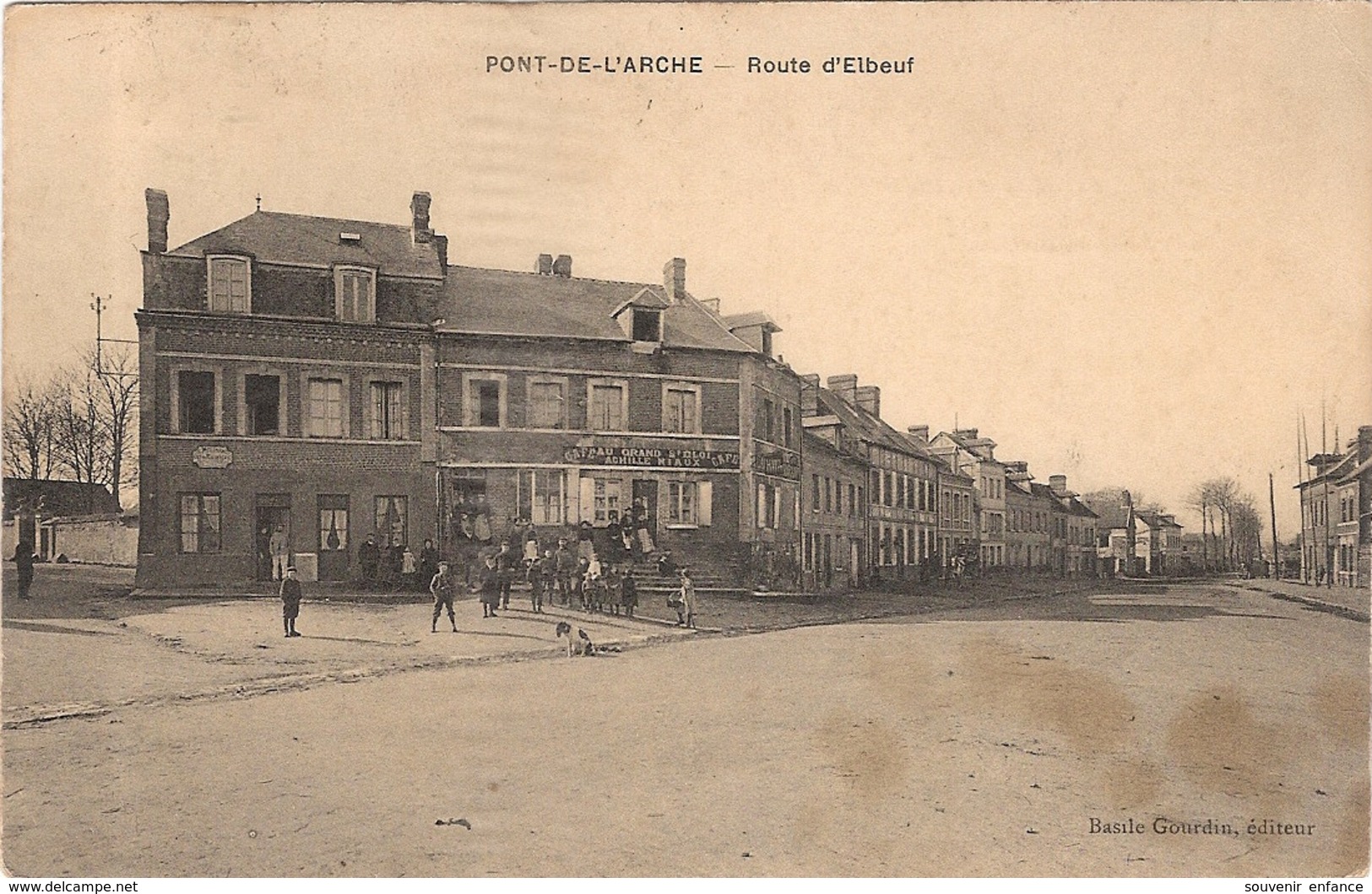 CP Pont De L'Arche Route D'Elbeuf 27 Eure - Pont-de-l'Arche