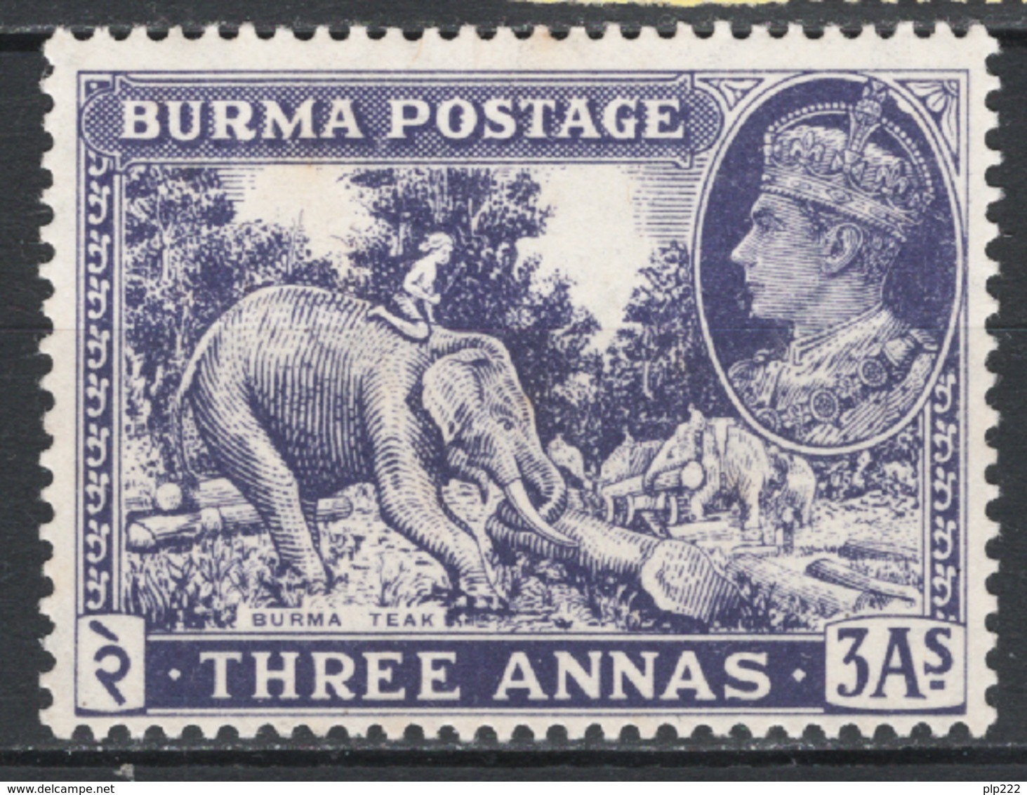 Birmania 1938 Y.T.26 **/MNH VF/F - Burma (...-1947)