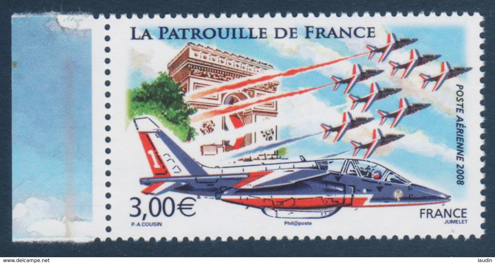 Poste Aérienne N° 71 A , Patrouille De France , Provenant De La Feuille De 10 Timbres , Port Gratuit - 1960-.... Mint/hinged