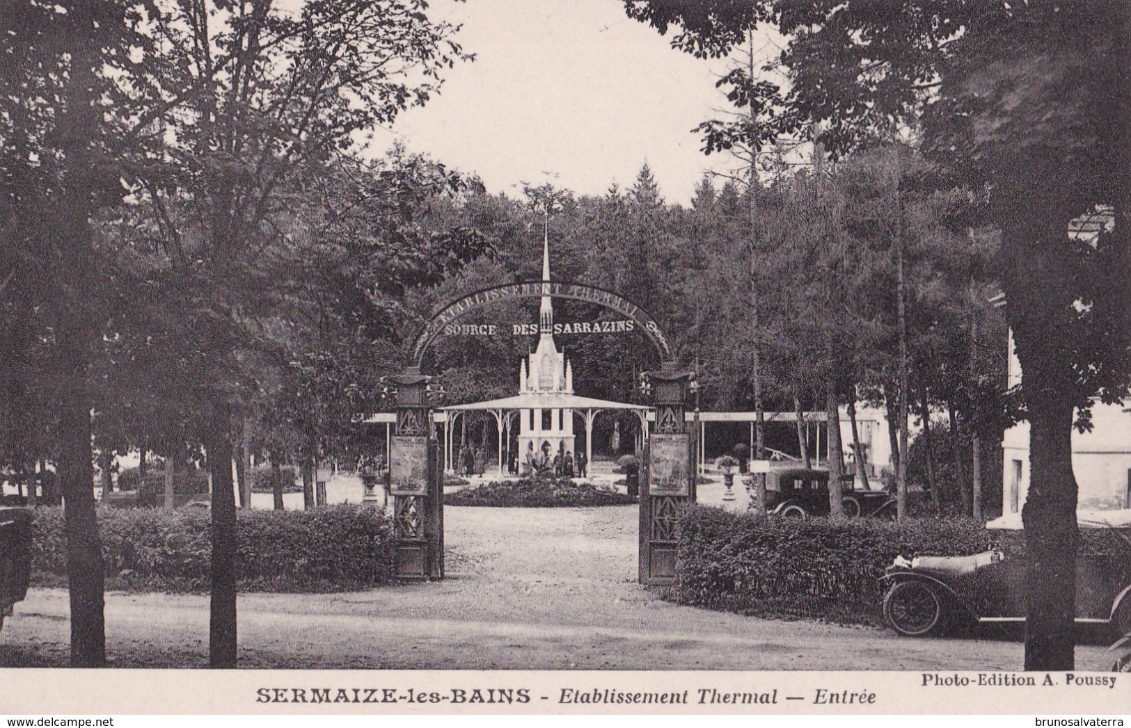 SERMAIZE LES BAINS - Etablissement Thermal - Entrée - Sermaize-les-Bains