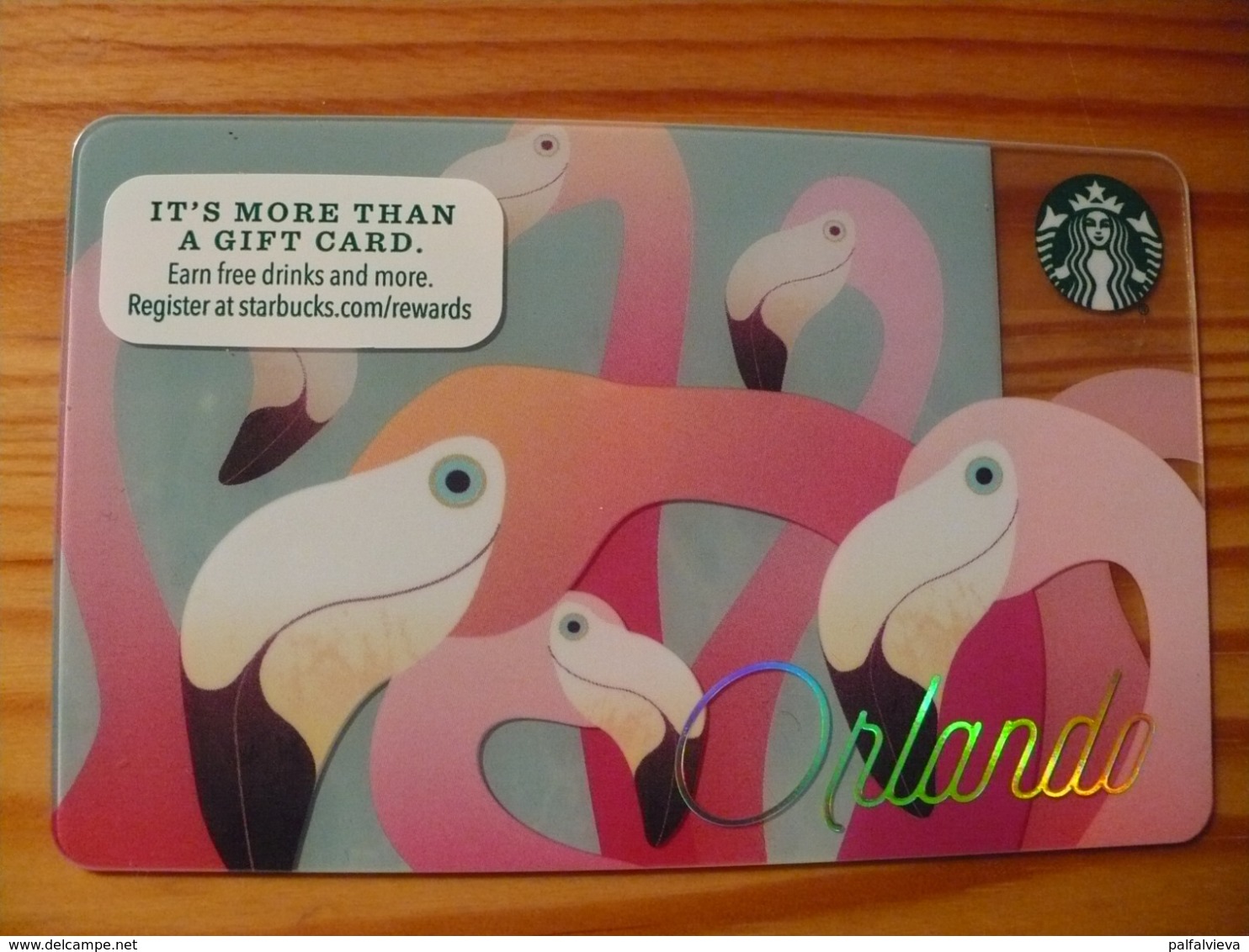 Starbucks Gift Card USA - 2015 6125 Orlando - Gift Cards