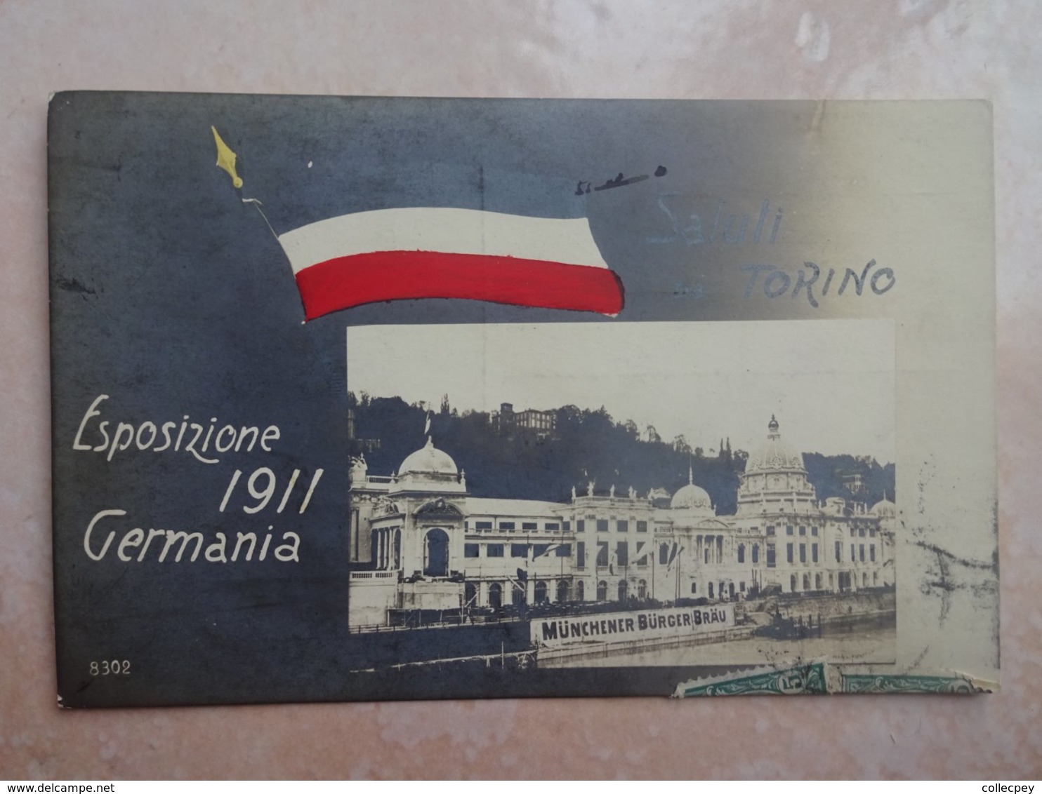 CPA ITALIE TURIN Saluti Da TORINO Esposizione 1911 Germania - Exhibitions