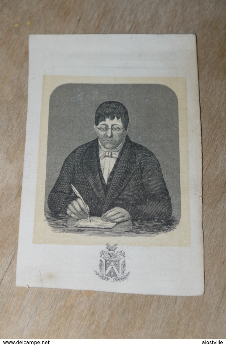 Gent Hansbeke +1858 Litho Van Ryckegem  Burgemeester Hansbeke - Religion & Esotérisme