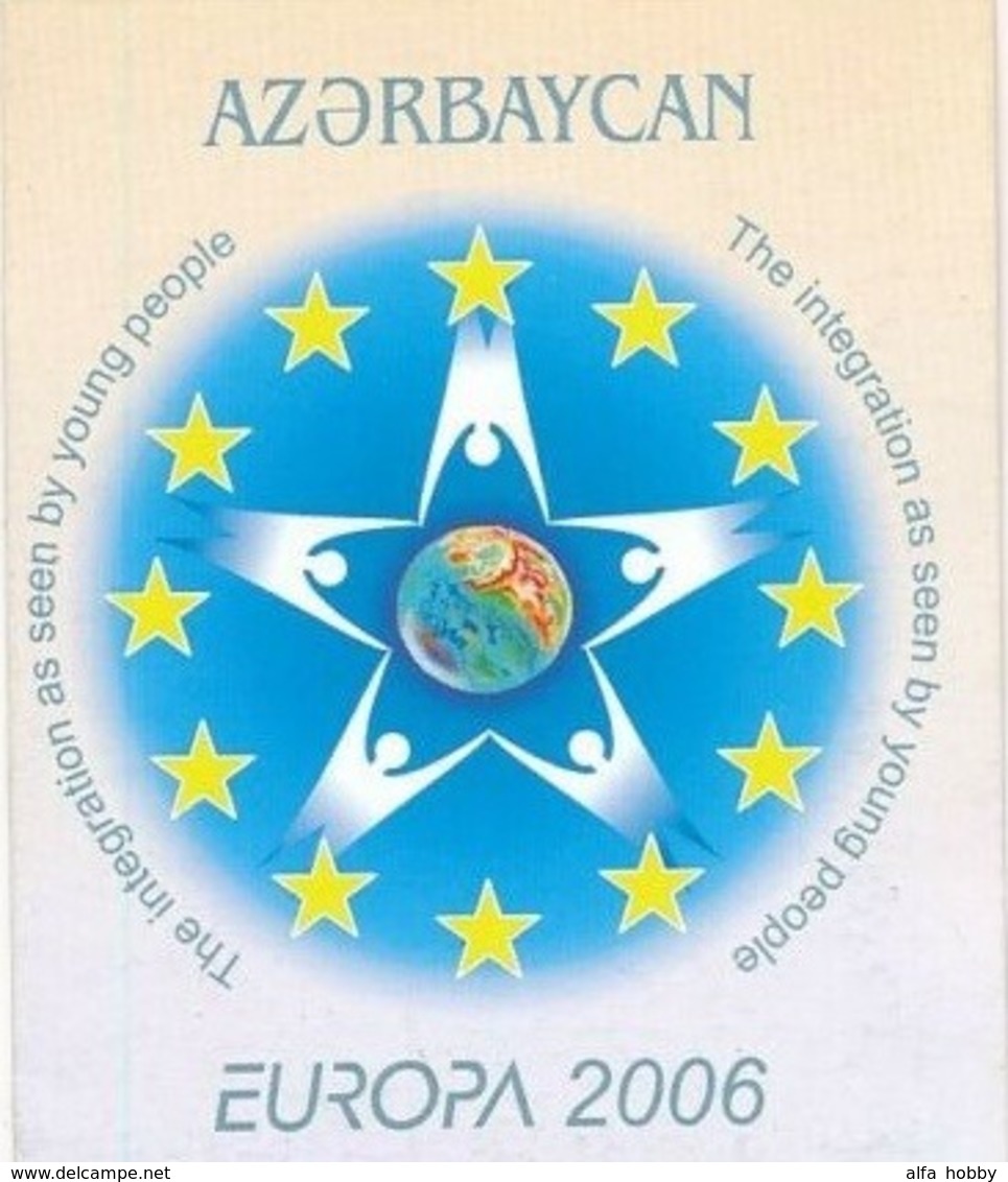 Azerbaijan, 2006, Europe, Europa Integration, Booklet - 2006