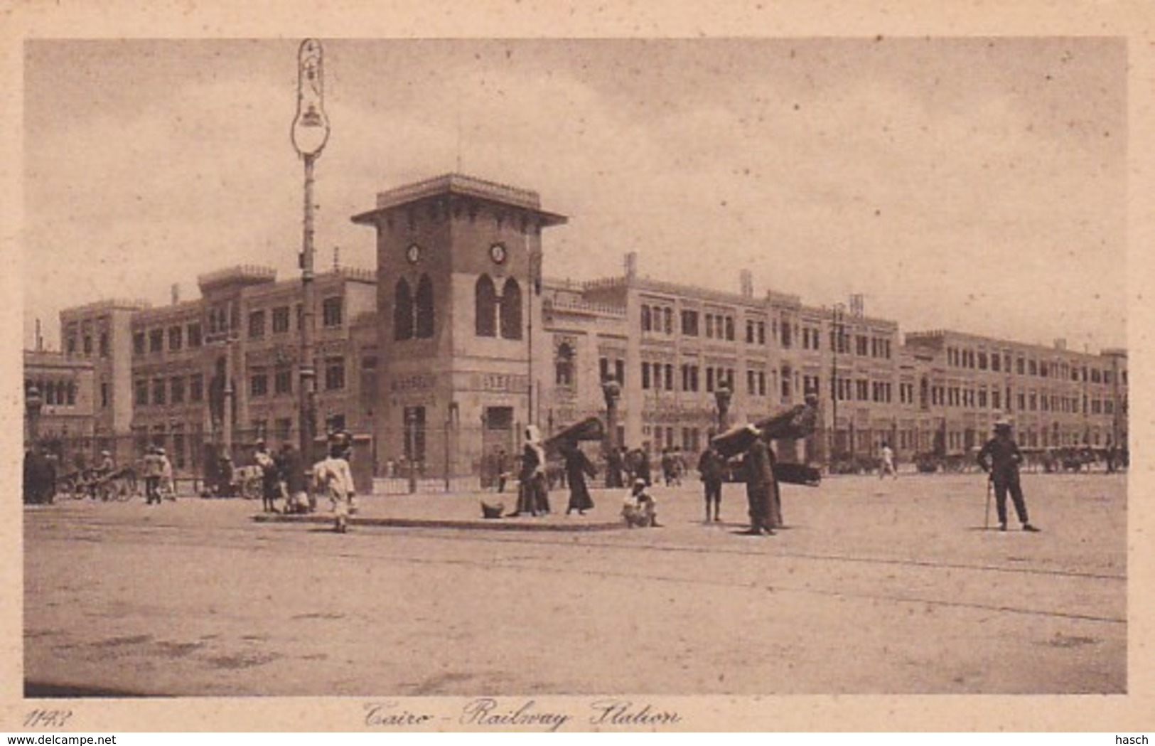 236869Cairo, Railway Station. - Cairo