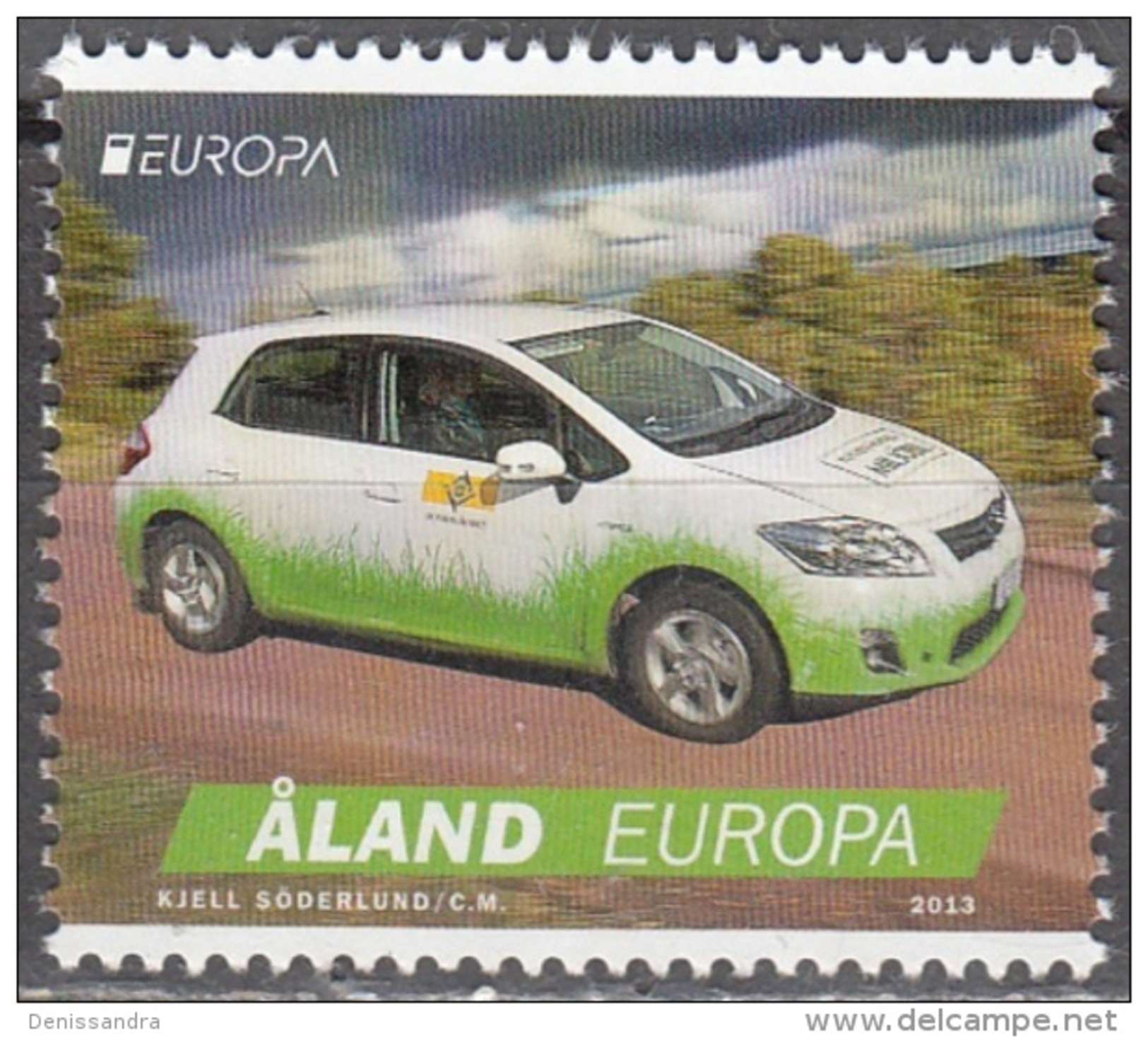 Aland 2013 Yvert 376 Neuf ** Cote (2017) 3.00 Euro Europa CEPT Voiture Postale - Aland