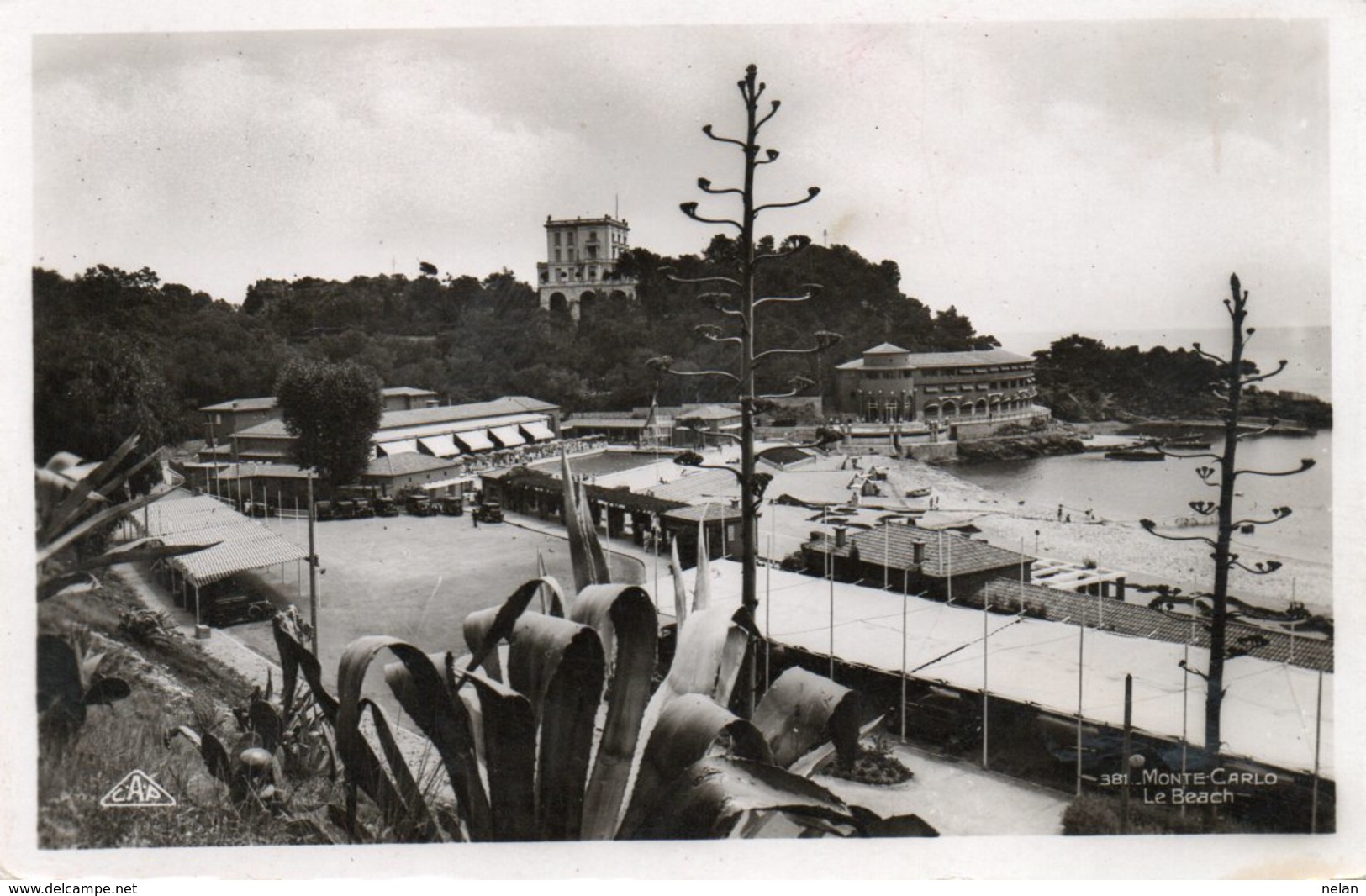 MONTE CARLO-LE BEACH-REAL PHOTO - Monte-Carlo