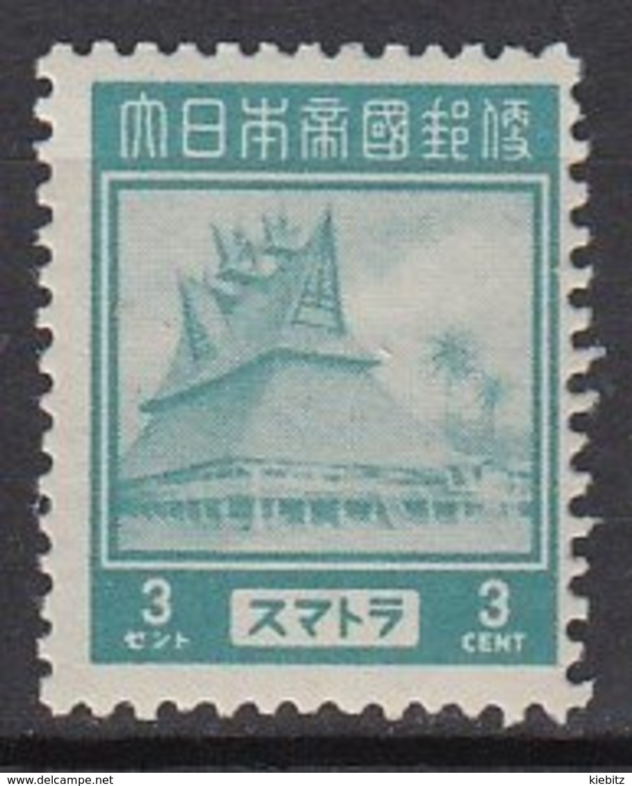 JAPAN Besetzung Sumatra 1944 - MiNr: 3 **/MNH - Sonstige & Ohne Zuordnung