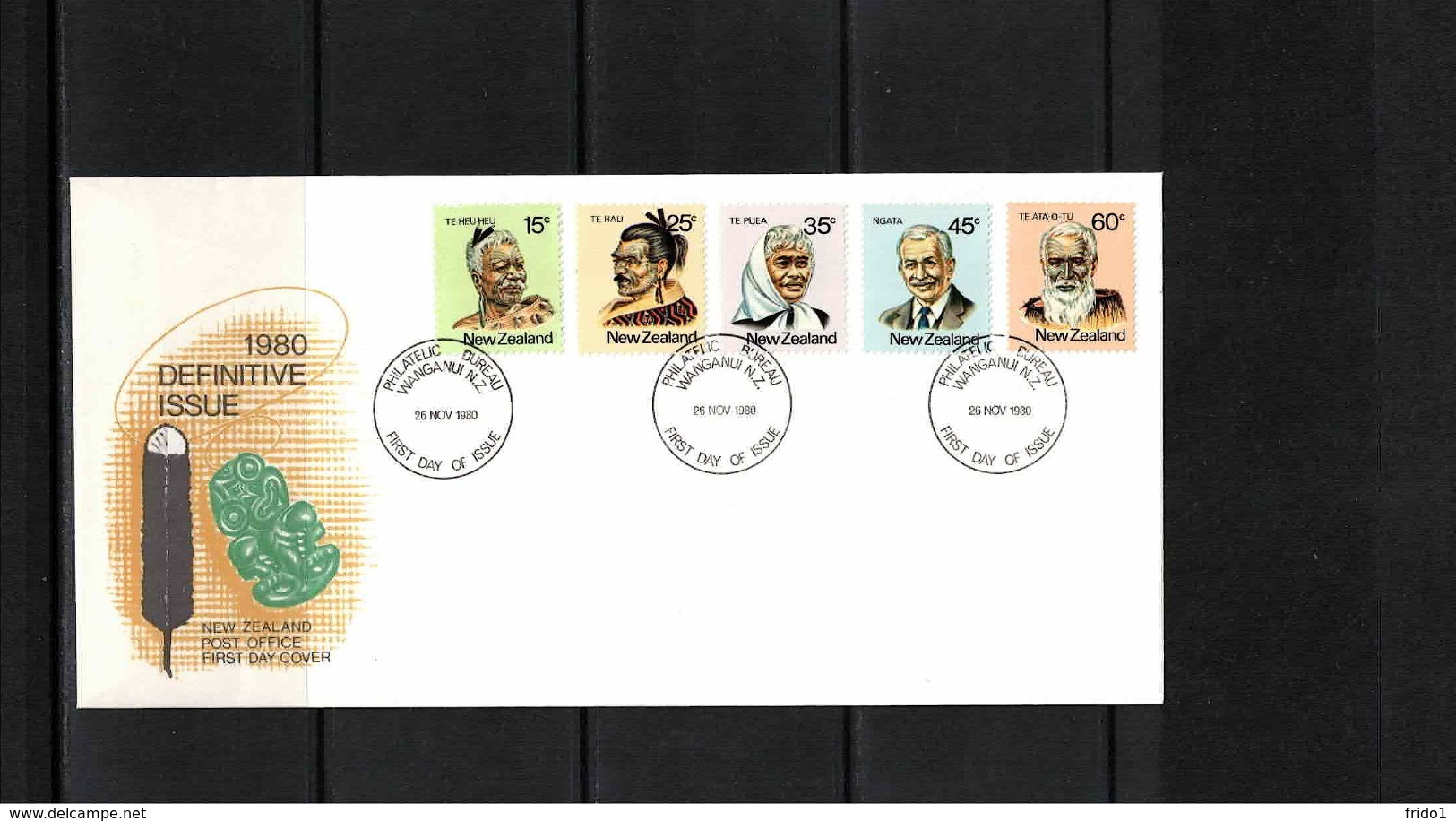 New Zealand 1980 Definitive Issue FDC - FDC