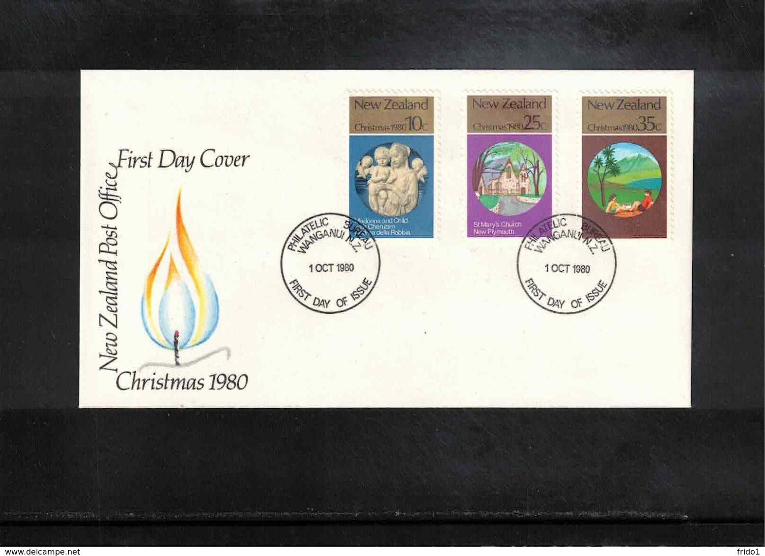 New Zealand 1980 Christmas FDC - FDC