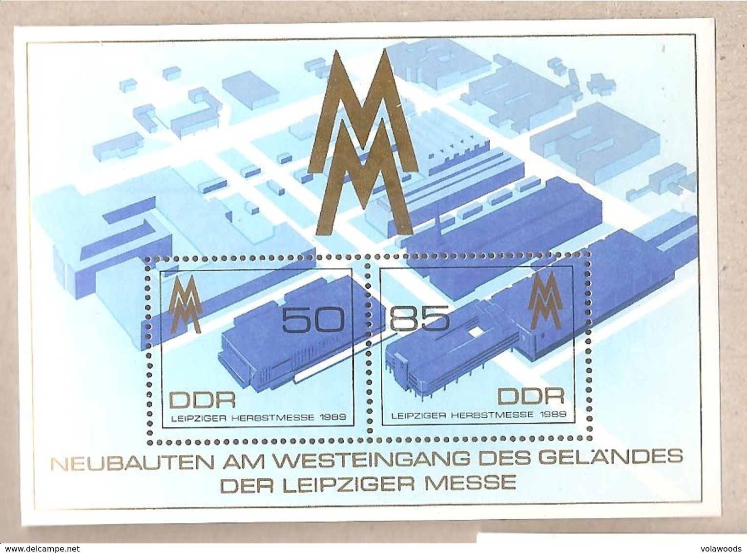 DDR - Foglietto Nuovo MNH Michel Block 99: Fiera Di Lipsia - 1989 * G - Altri & Non Classificati