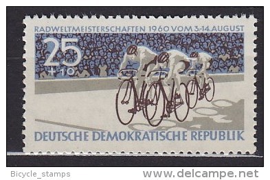 1960 République Démocratique Allemande GERMAN DEM. REP   ** MNH Vélo Cycliste Cyclisme Bicycle Cycling Fahrrad Ra [br92] - Radsport
