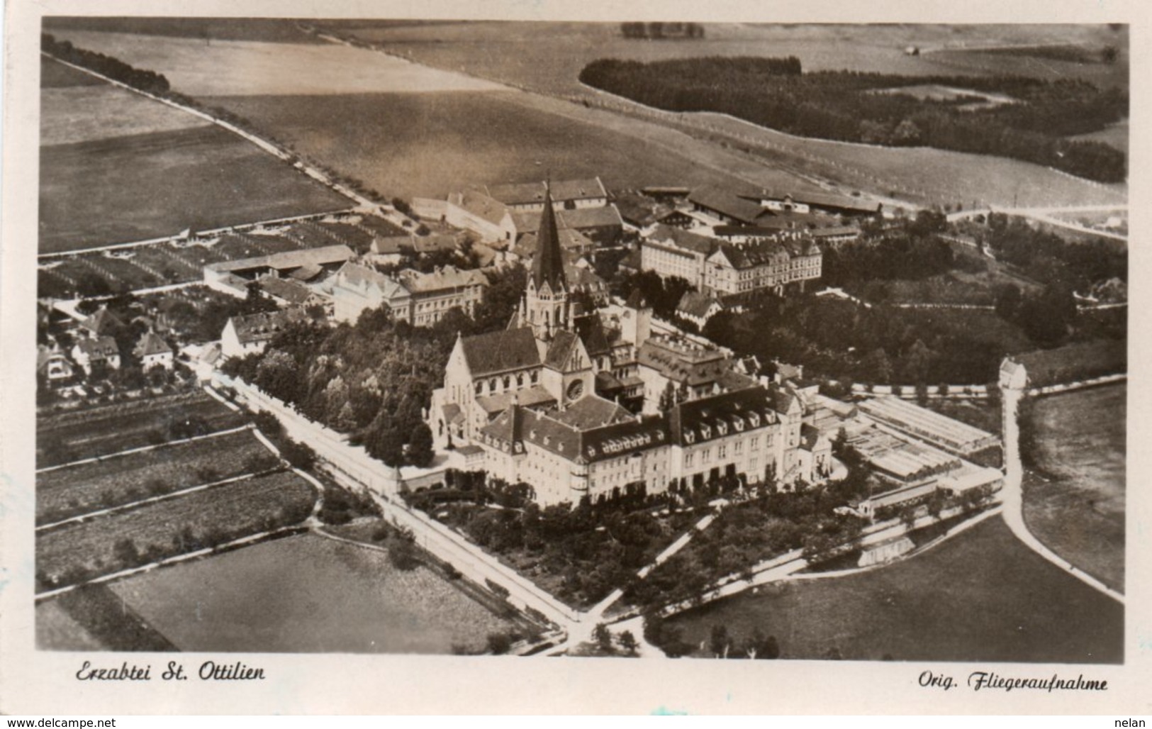 ERZABTEI  ST.OTTILIEN-REAL PHOTO-1953 - Landsberg