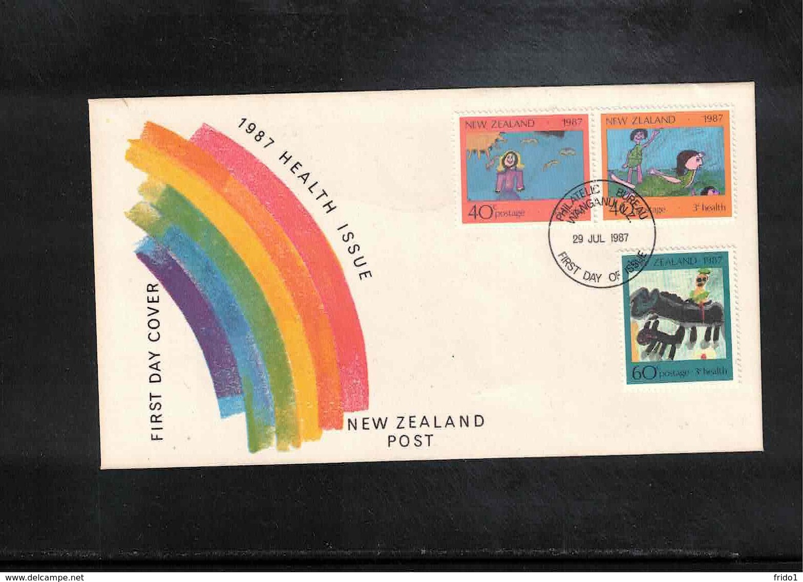 New Zealand 1987 Health Issue FDC - FDC