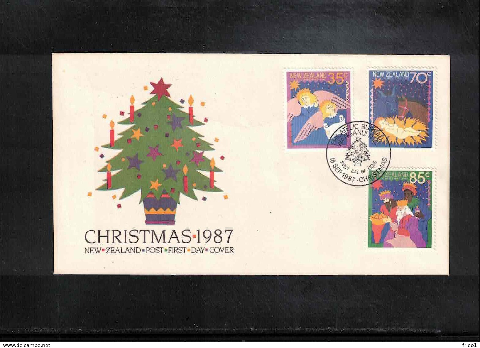 New Zealand 1987 Christmas FDC - FDC