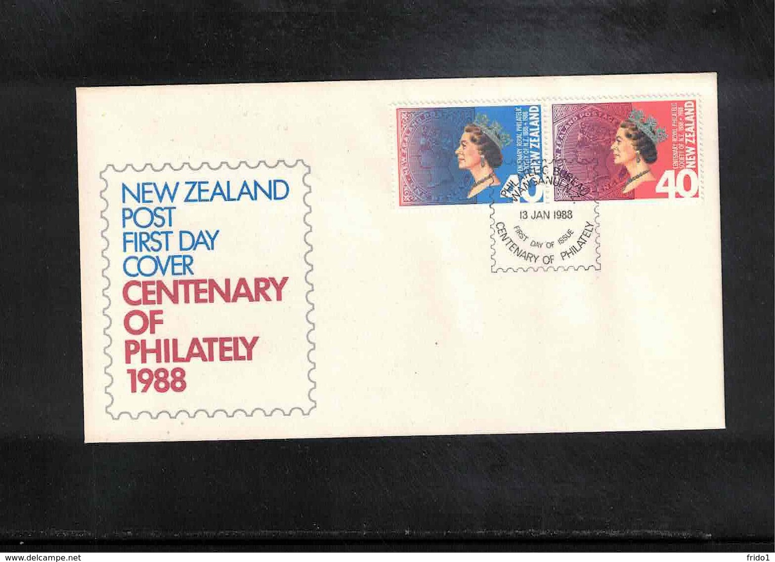 New Zealand 1988  Centenary Of Philately FDC - FDC
