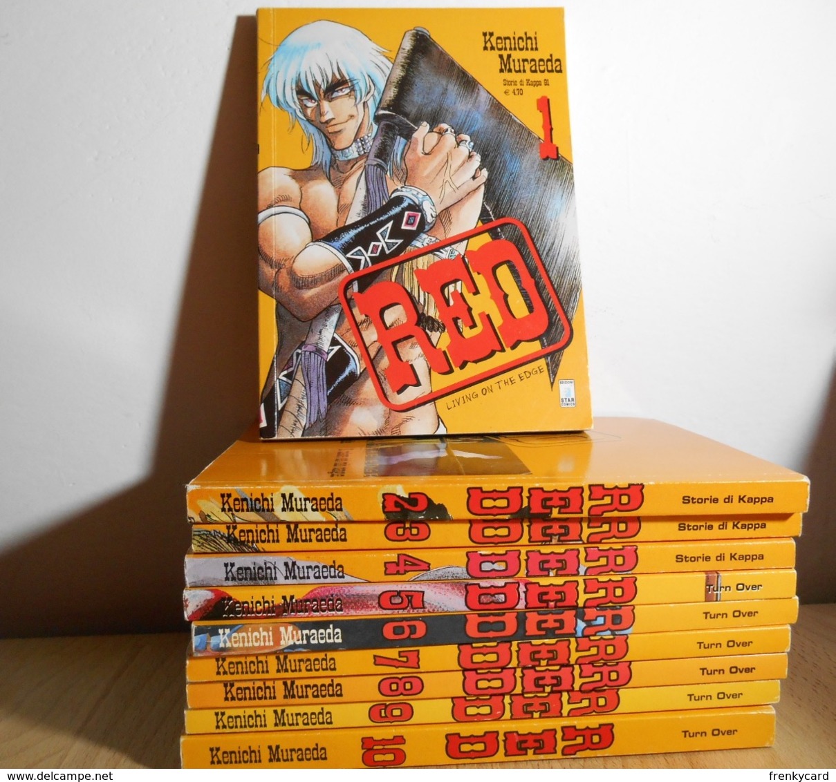 Red 1-10 Completa Star Comics - Manga