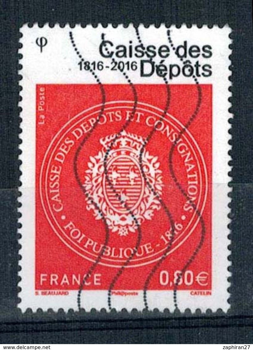 2016 N 5045 CAISSE DES DEPOTS OBLITERE #229# - Usati