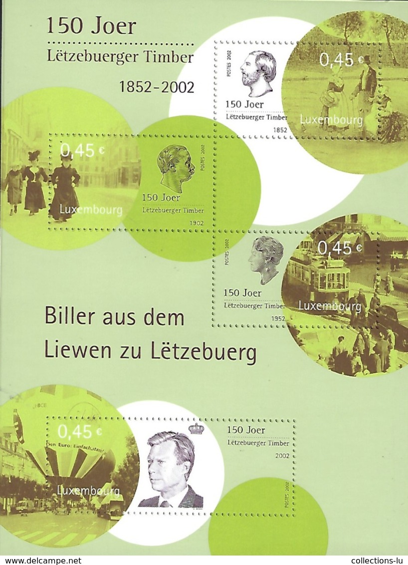 Luxembourg  -  Timbres  - - Blocs & Feuillets