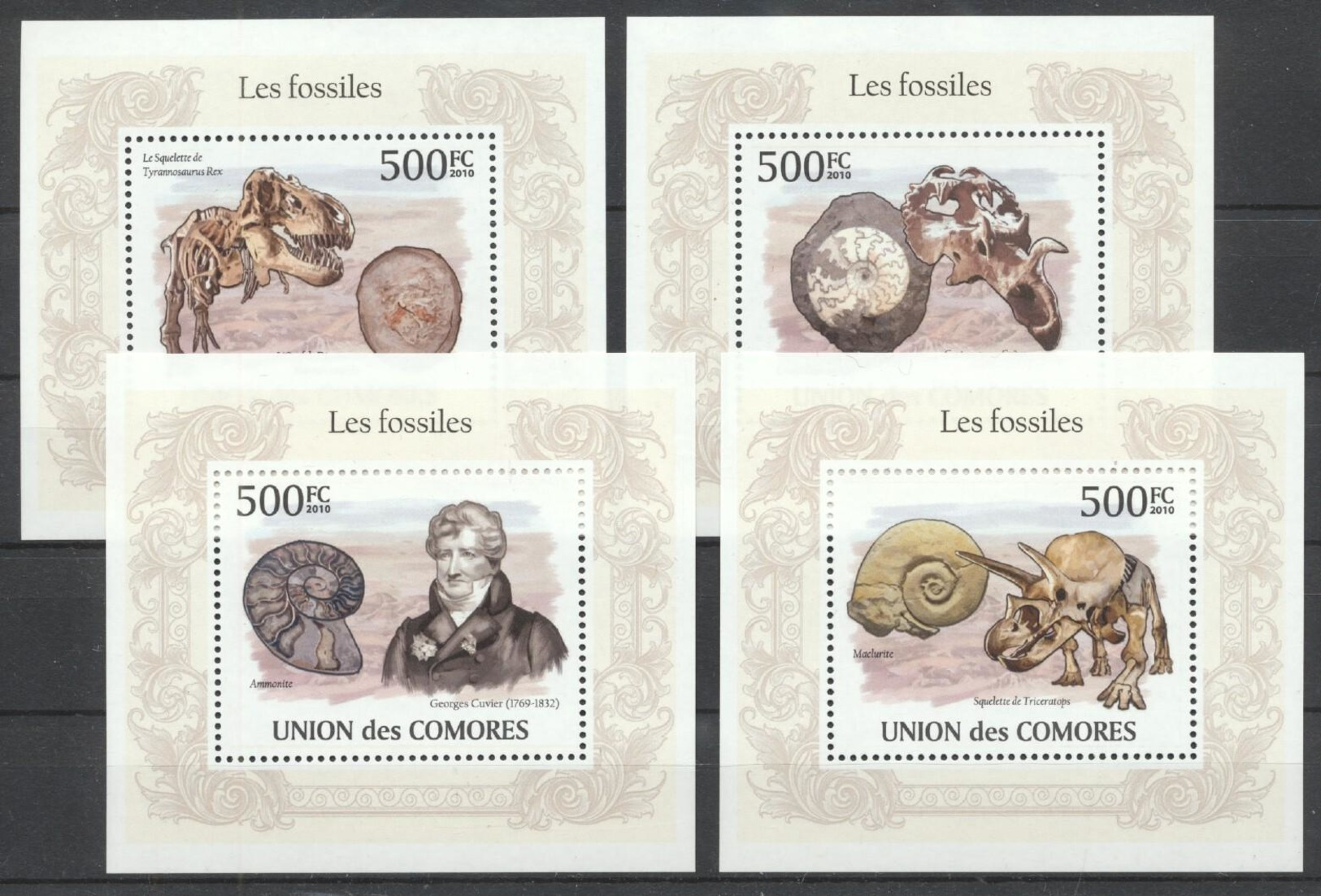 Comoros 2010 - MNH - Dinosaurs, Fossile (261957) - Vor- U. Frühgeschichte