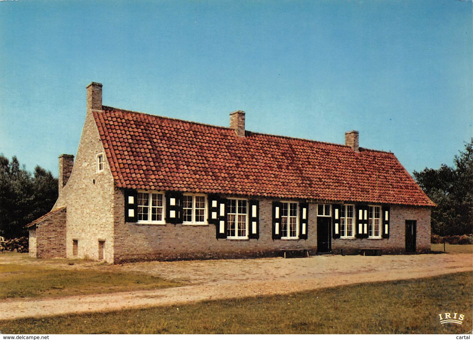 CPM - Provinciedomein BOKRIJK - Openluchtmuseum - Herberg En "wethuis" (= Gemeentehuis) "De Dolfijn" Uit St-Rijkers - Genk