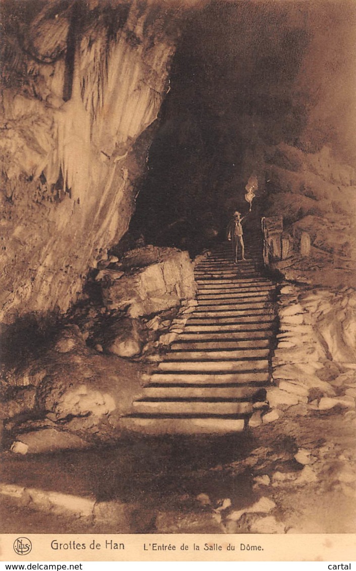 GROTTES De HAN - L'Entrée De La Salle Du Dôme - Rochefort