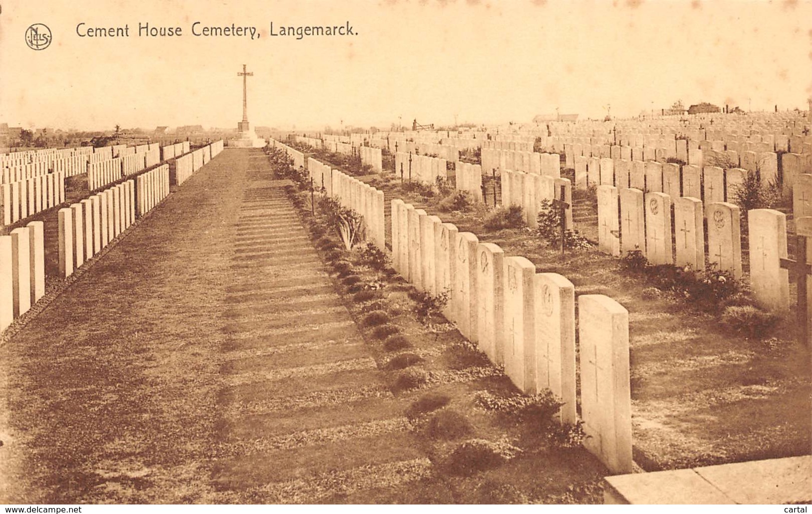 LANGEMARCK - Cement House Cemetery - Langemark-Poelkapelle