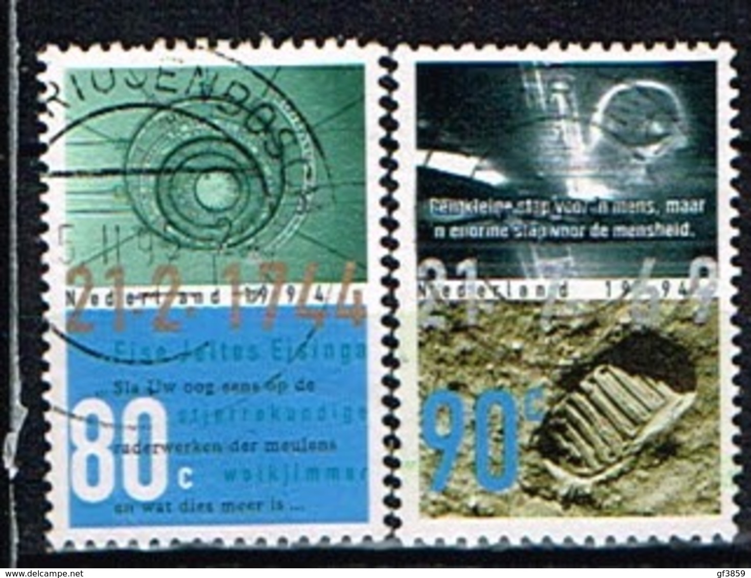 PAYS-BAS /Oblitérés/Used/ 1994 - ANNIVERSAIRES - Used Stamps