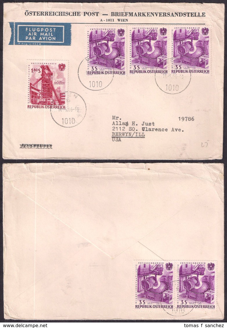 Österreich - 1966 - Brief - Lettres & Documents