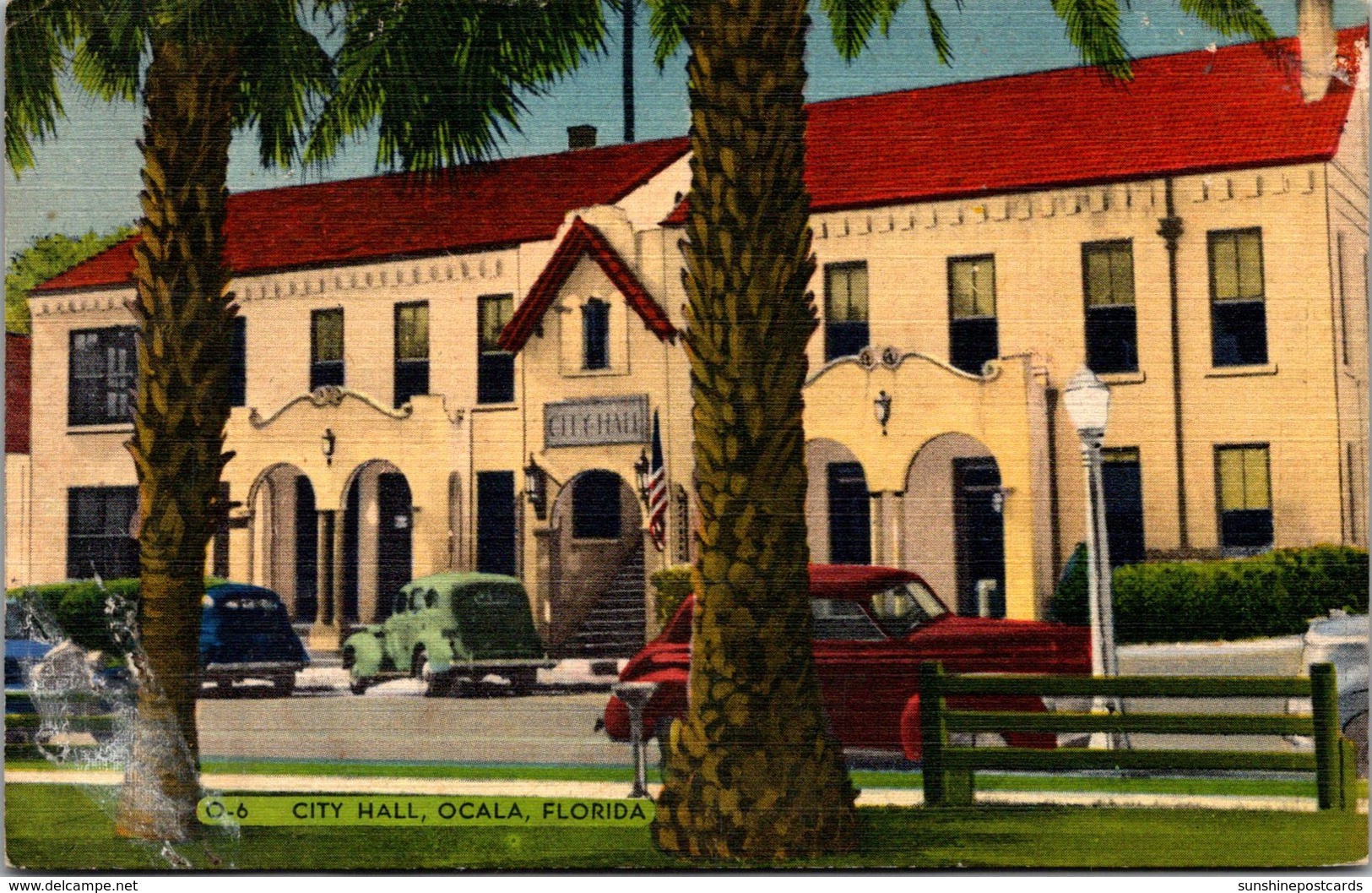 Florida Ocala City Hall 1945 - Ocala