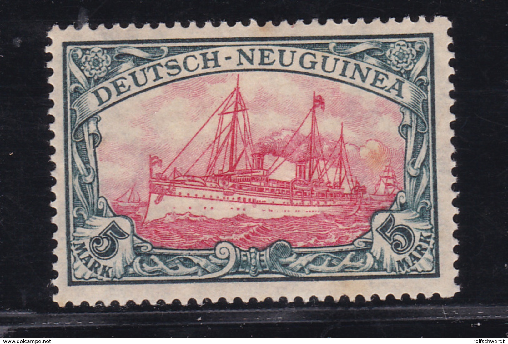 Kaiseryacht 5 Mark, * - Deutsch-Neuguinea