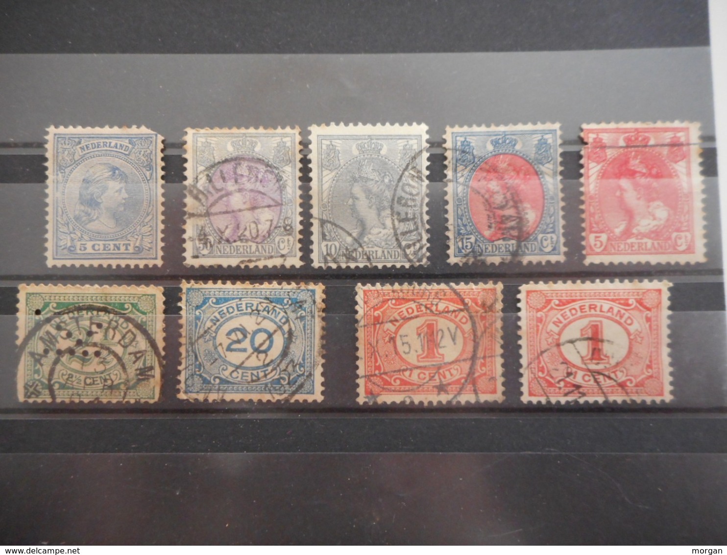 PHILATELIE, PAYS BAS ET COLONIES, JOLIE COLLECTION TIMBRES ANCIENS , VARIETES,  TOUS LES SCANS - Collections