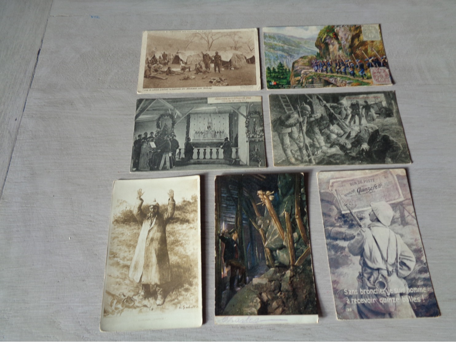 Beau Lot De 20 Cartes Postales De La Guerre étrangère 1914 - 1918 Soldat Armée   Mooi Lot 20 Postk. Leger Oorlog Soldaat - 5 - 99 Cartes