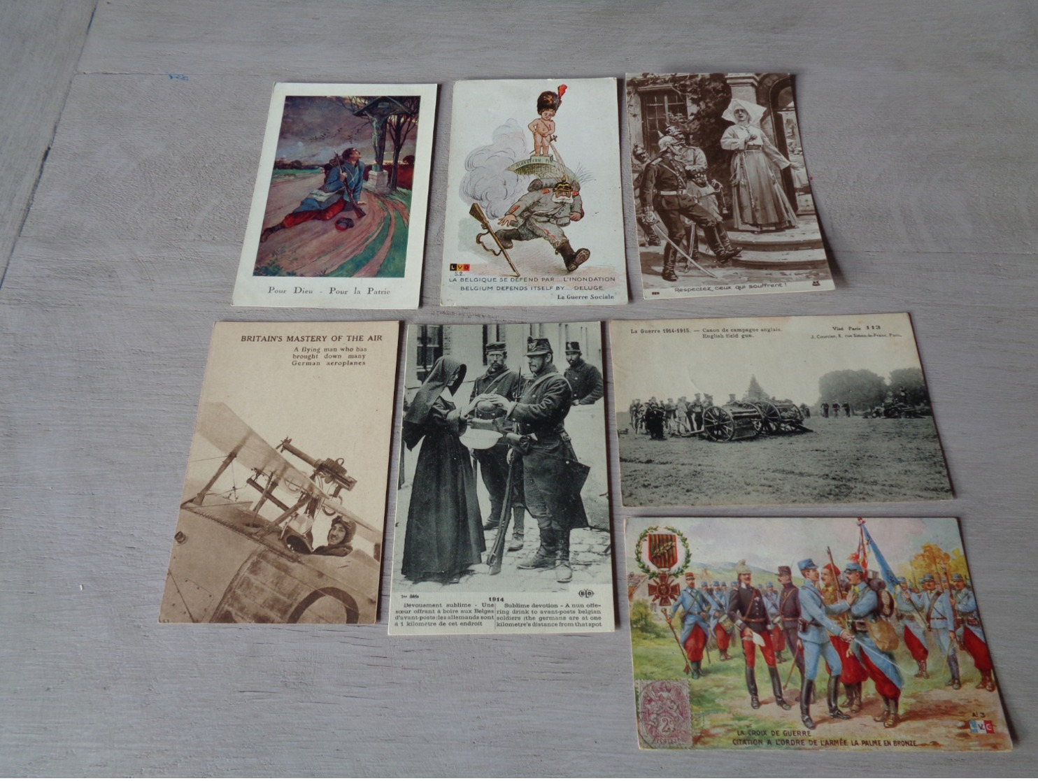 Beau Lot De 20 Cartes Postales De La Guerre étrangère 1914 - 1918 Soldat Armée   Mooi Lot 20 Postk. Leger Oorlog Soldaat - 5 - 99 Cartes