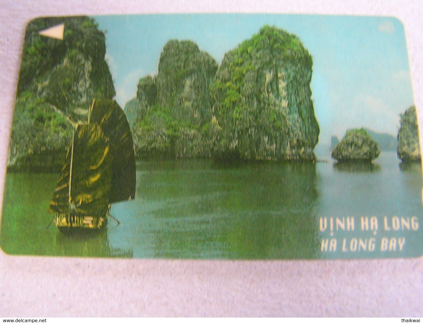 VIETNAM Used GPT Card   17VMCA Ha Long Bay, Rocks - Vietnam