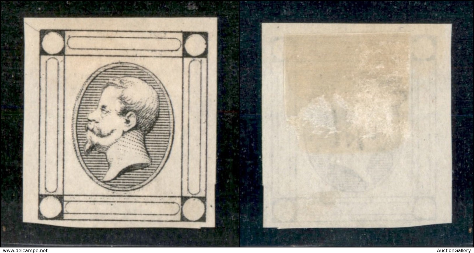 REGNO - 1863 - Saggi - 15 Cent Litografico (IV Tipo - Bolaffi 7h) - Senza Gomma - Andere & Zonder Classificatie